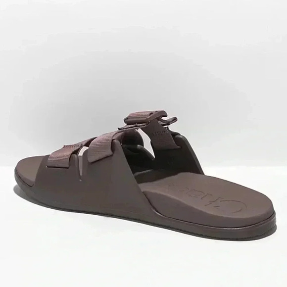 Chaco Chillos Sport Sparrow Purple Slide Sandals - Picture 2 of 8